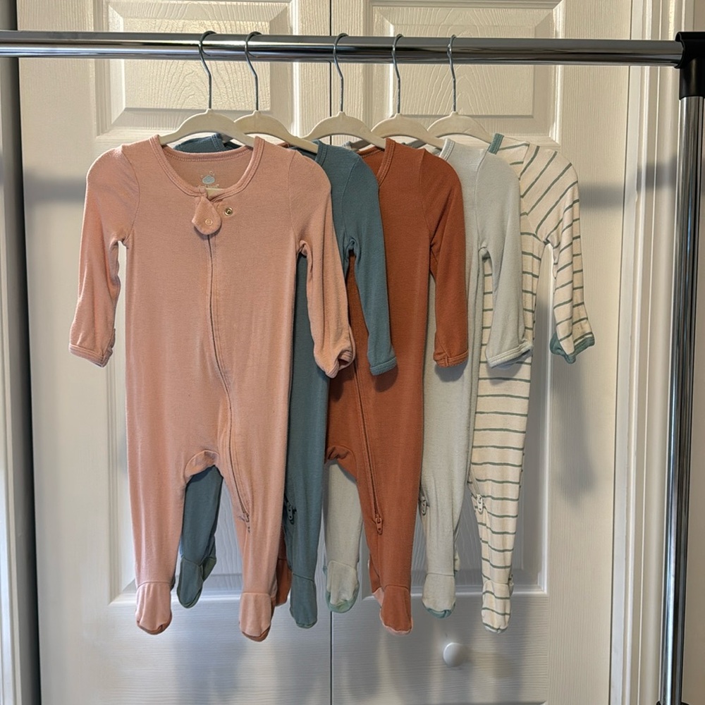 5 piece gender nuetral PJ bundle - MODAL